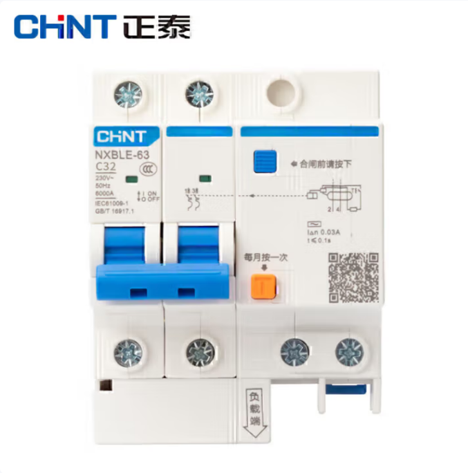 正泰 漏保空气开关 1P 32A
