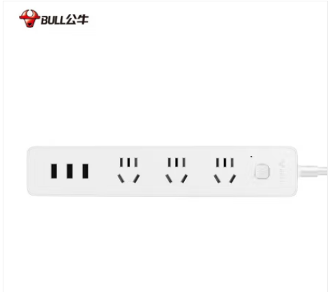 公牛  排插 B403U 3孔+3U-1.8米
